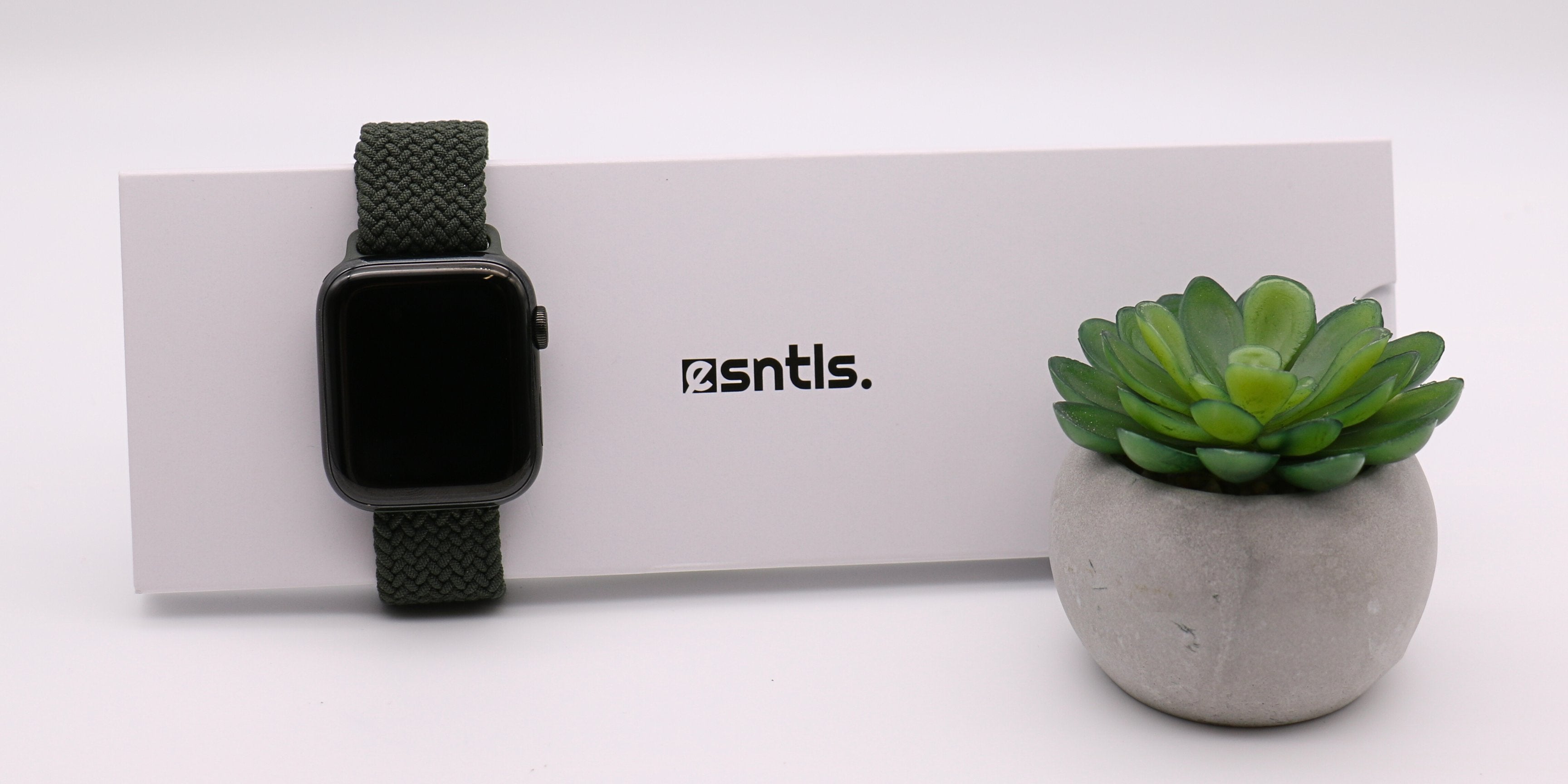 Apple Watch Armband - esntls - Armbänder aus Leder, Silikon, Metall und Stoff passend für die Apple Watch