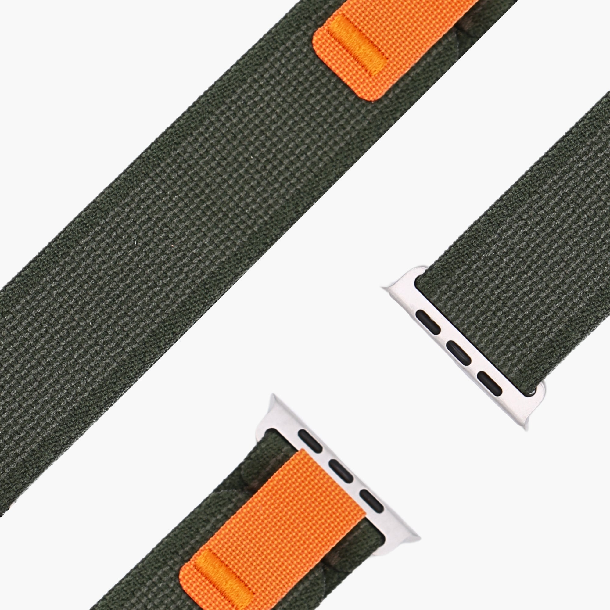esntls - Trail Loop Armband | Klettverschluss Grün - Armband passend für Apple Watch
