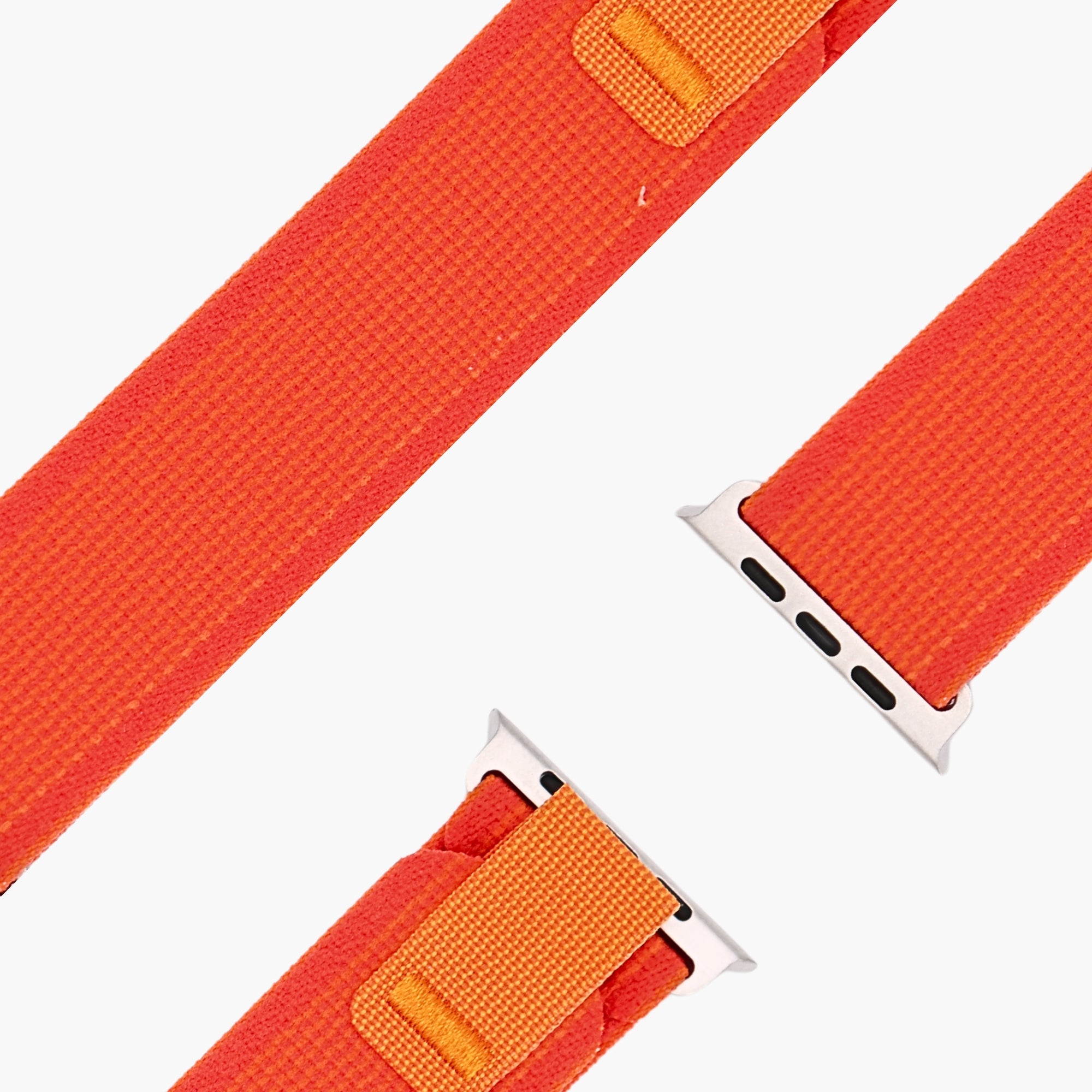 esntls - Trail Loop Armband | Klettverschluss Orange - Armband passend für Apple Watch