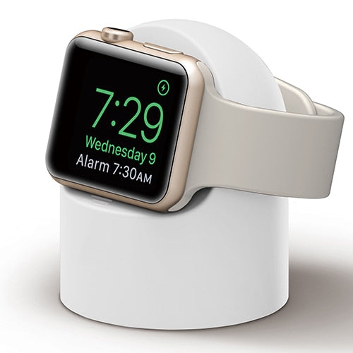 esntls - Ladestation für Apple Watch Weiß - Uhrenaccessoires passend für Apple Watch