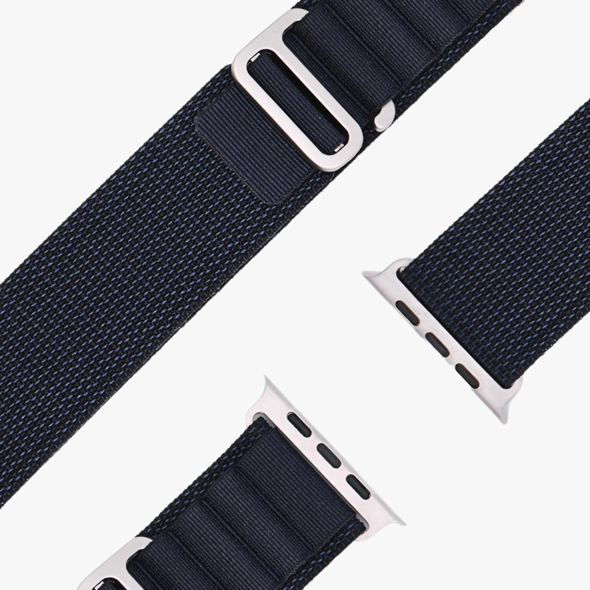 esntls - Alpine Loop Armband | Hakenverschluss Mitternachtsblau - Armband passend für Apple Watch